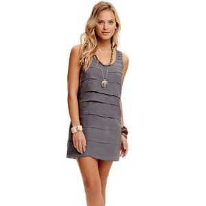 Island Company Linen Tiered Deko Dress, XS